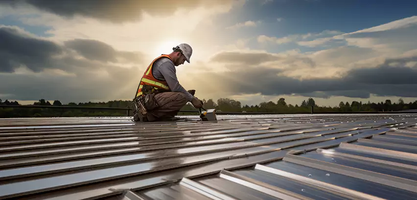 Commercial Roof Restoration in Cary
