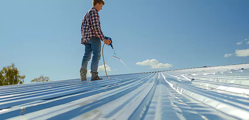 EPDM Roofing Installation Drip Edge in Cary