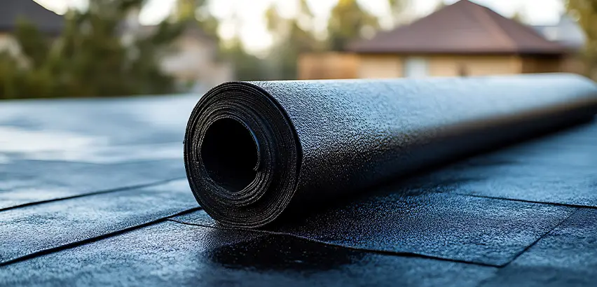 Rubber Flat Roof Replacement in Cary