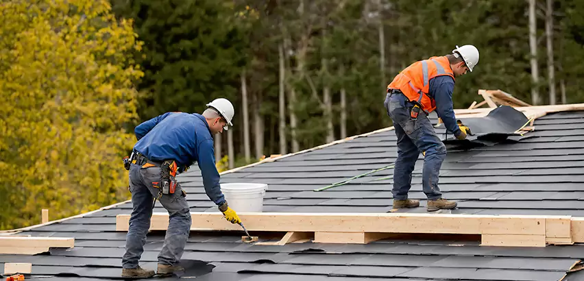 Garage Felt Roof Replacement in Cary