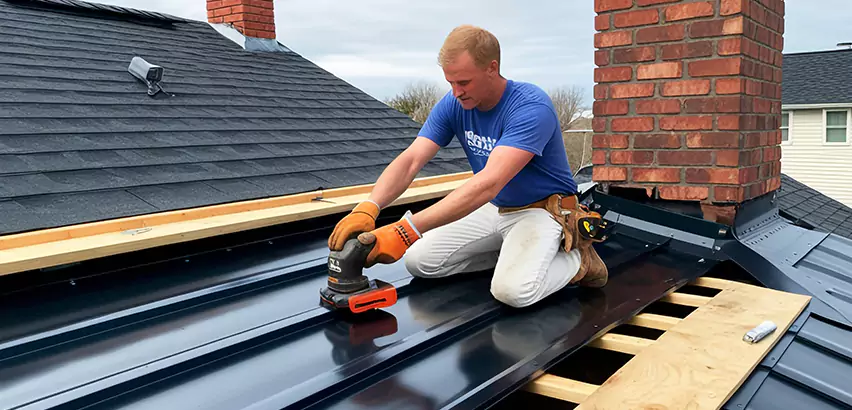 Metal Barn Roof Replacement in Cary