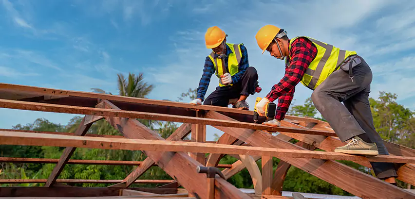 Mobile Home Roof Truss Repair in Cary