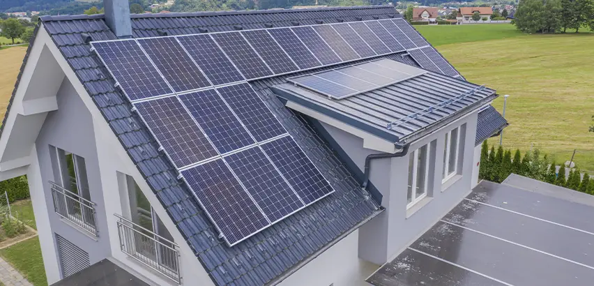 Residential Solar Roof Installation in Cary