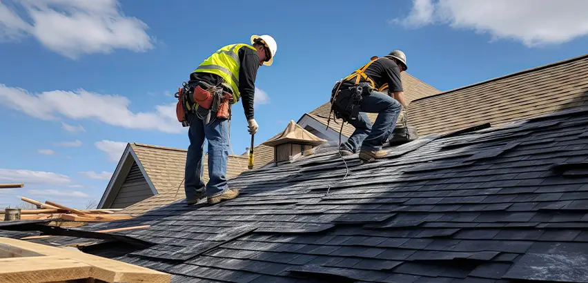 Shed Gutter Installation in Cary