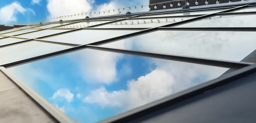Flat Roof Skylight Installation in Cary
