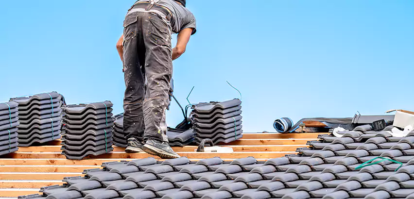 Replacing Tile Roof Underlayment in Cary