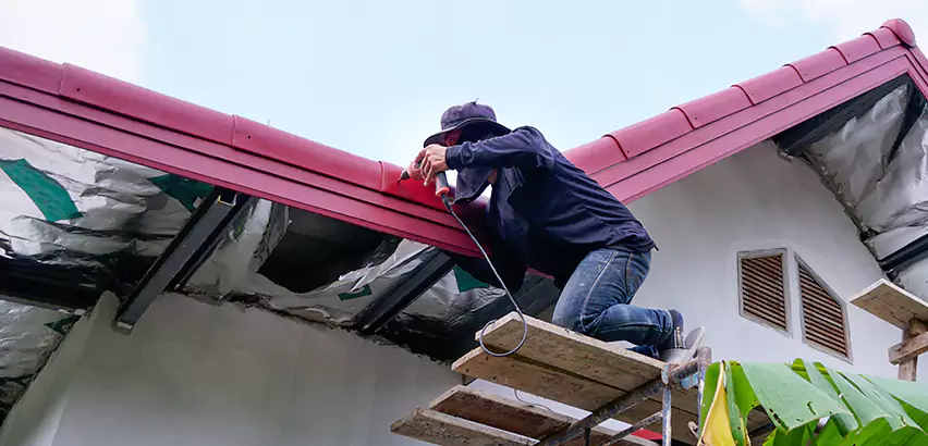 Residential Wind Damage Roof Repair in Cary